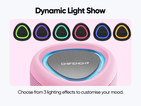 speaker with lights