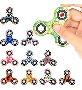 SCIONE 48 Pack Fidget Spinner Easter Goodie Bag Stuffers, Anxiety Stress Relief Fidget Toy Pack-H...