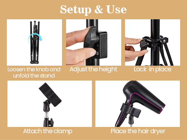 Hair Dryer Stand