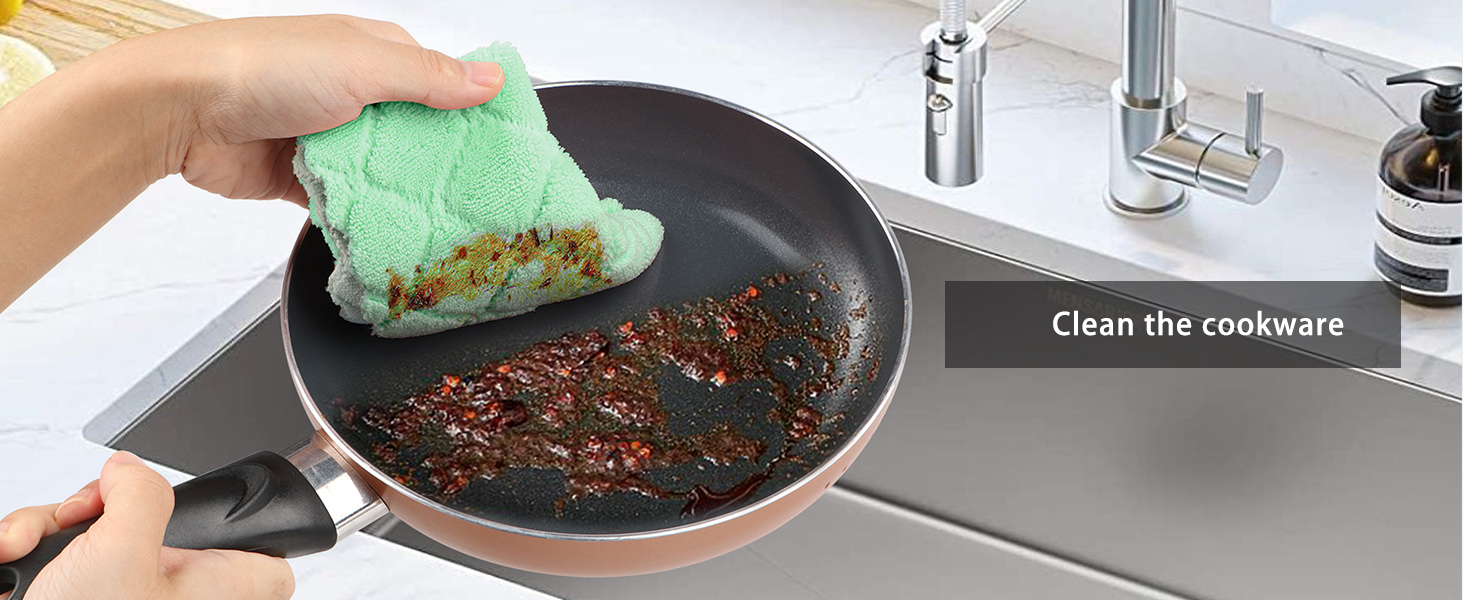 Clean the cookware