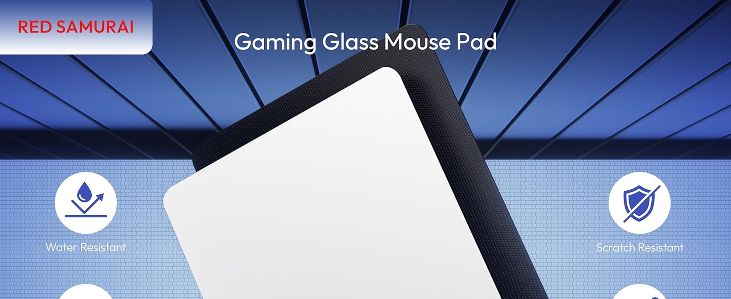 glass gaming pad