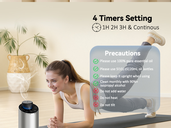 waterless diffuser essential oil scent aromatherapy sentiment portable mini freshener car home room