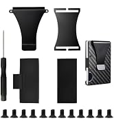 MILAKE Wallet Money Clip Elastic Band Accessories Kit Compatible with The Ridge RFID Minimalist M...