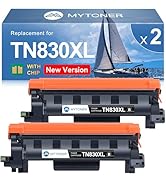 MYTONER Toner Cartridge Replacement for Brother TN830XL TN830 XL/V/R TN-830 Black High Yield for ...