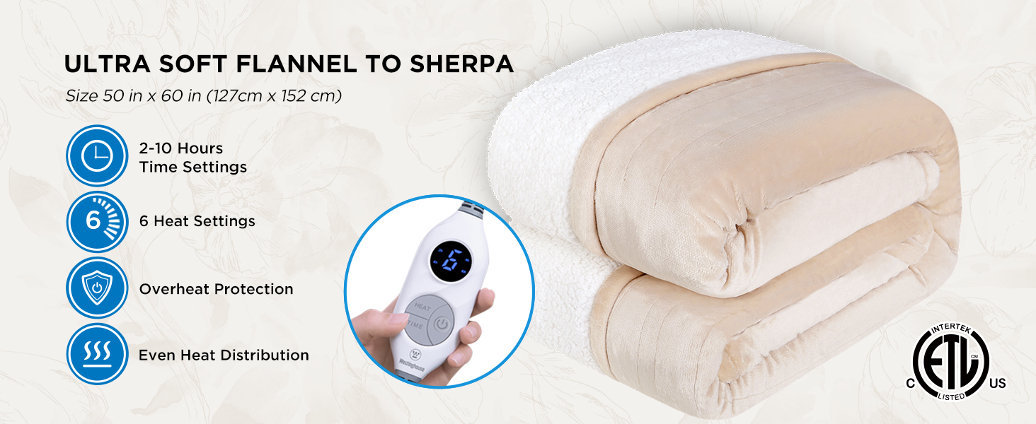 heated throw blanket