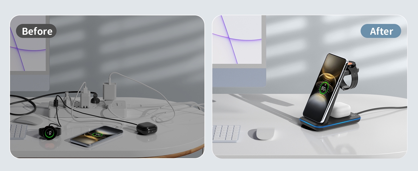 Wireless Charger for Samsung Charging Station