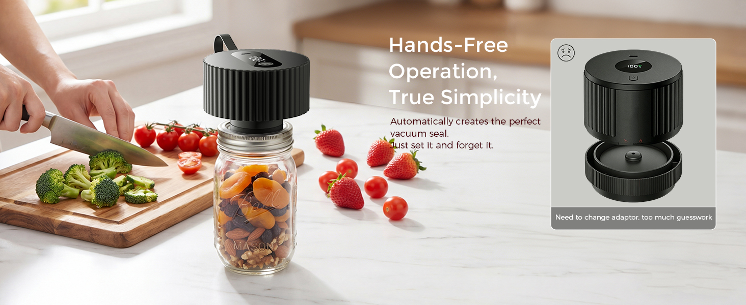 mason jar vacuum sealer