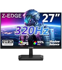 Z-Edge 27 Inch 240Hz Gaming Monitor, 2K QHD 1440P, Fast IPS Computer Monitor, 1ms MPRT, 120% sRGB, 4...