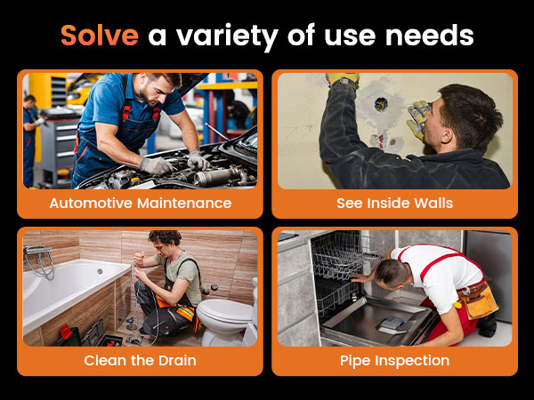 Endoscope Camera with Light