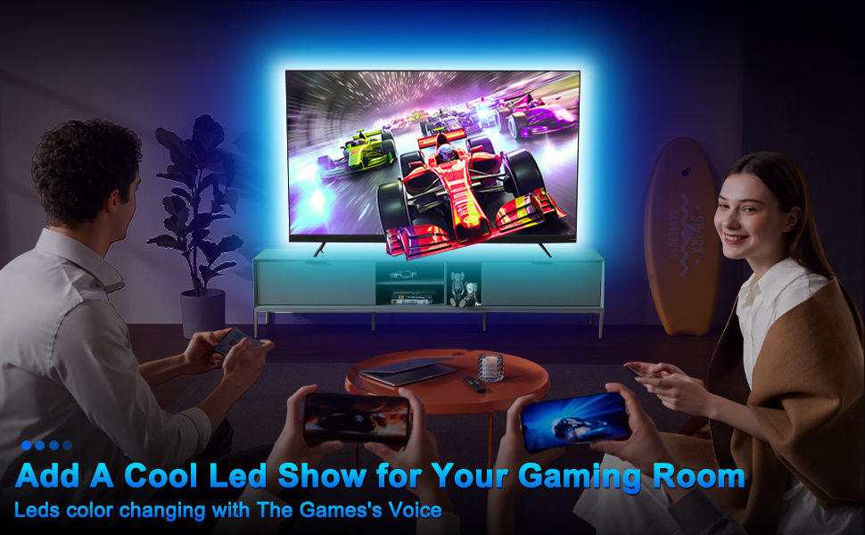 led tv light