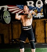 Element 26 Knee Wraps for Weightlifting - Compression Wrap Knee Support for Working Out, Powerlif...