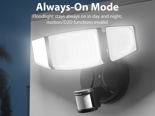 flood lights outdoor motion sensor