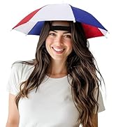Windy City Novelties Hands-Free 13" Umbrella Hat – Fun and Functional Headwear for Outdoor Activi...