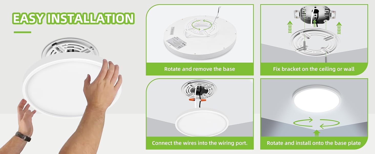 LED Round Flat Panel Light
