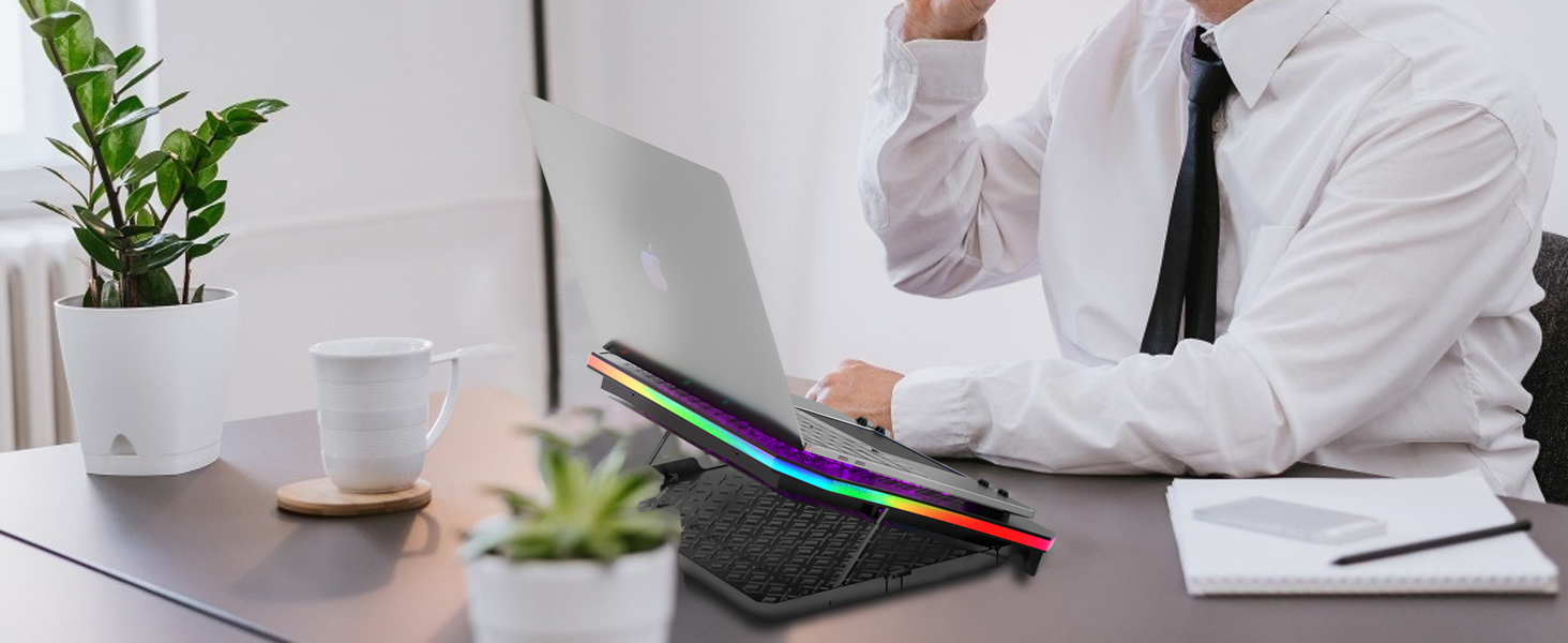 KeiBn Laptop Fan Cooling Pad for Working