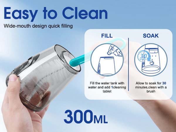 large reservoir water pik' flosser