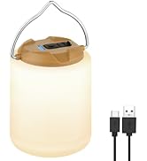 BOBKID LED Camping Lantern, Rechargeable Camping Light, 4 Modes Outdoor Flashlights Lanterns with...
