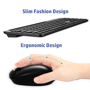 Slim and ergonomic