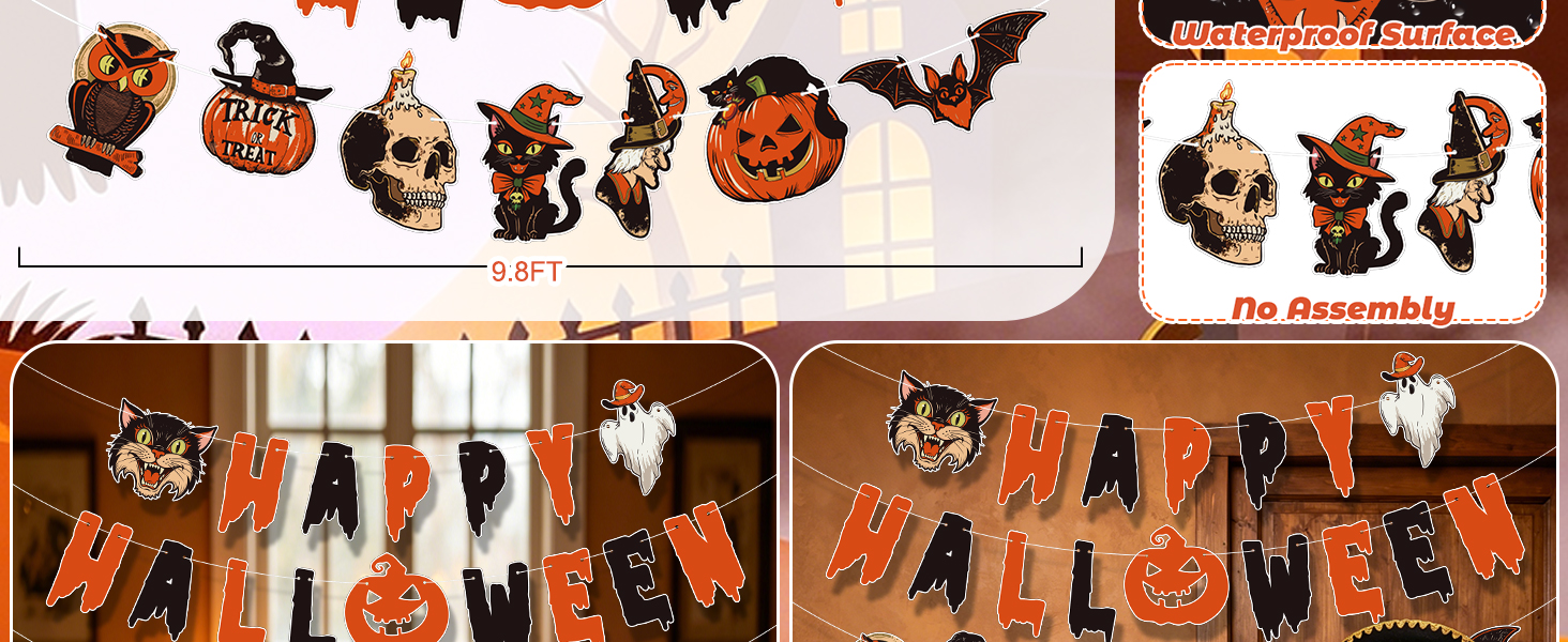 Halloween garland
