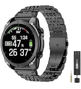 20mm Stainless Steel Watch Bands Compatible with Garmin Fenix 8 AMOLED-43mm/Fenix 7S/ 7S pro/ 6S/...