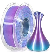 IEMAI Silk PLA Filament 1.75mm, High-Speed 3D Printer Filament at 30-600mm/s, Dual Color Gradient...
