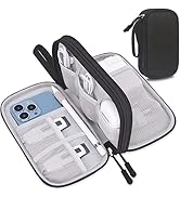 Lacdo Electronic Organizer, Travel Cable Organizer Bag Pouch Tech Electronic Accessories Carry Ca...