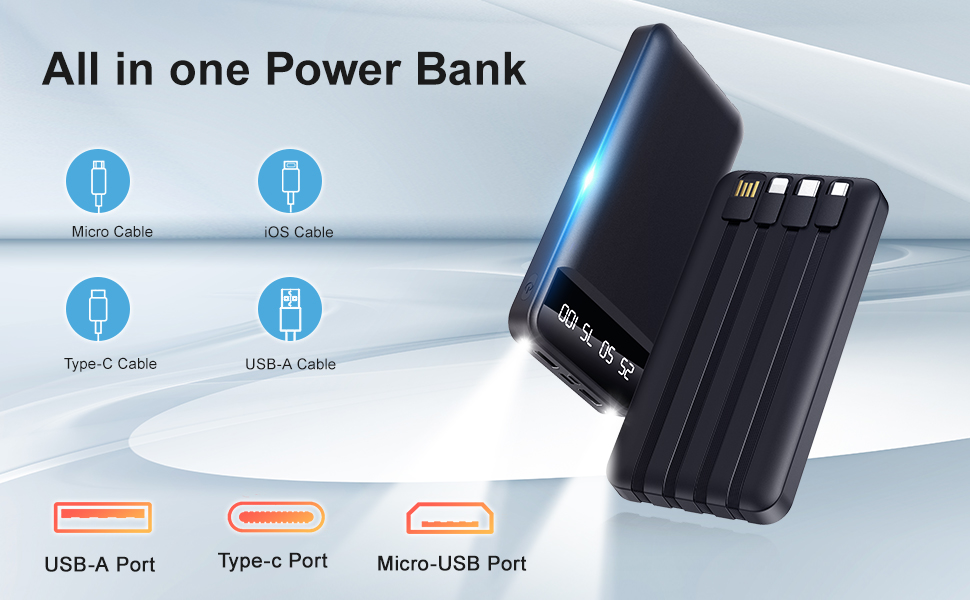 All in one Power Bank