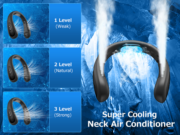 2023 upgraded Neck Fan, Portable Neck Fan, Personal Fan, Portable Fan, Neck Air Conditioner
