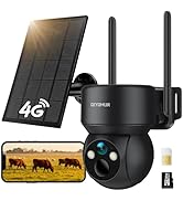 CEYOMUR 4G LTE Cellular Trail Camera with Built-in SIM &amp; 32GB TF Card, No WiFi Security Cameras W...