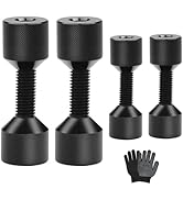 MVRPOWER Two Hole Pins, Portable, Aluminum Alloy Ergonomic 4 Pcs 2 Hole Flange Alignment Pins wit...