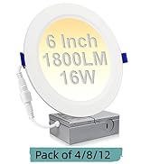 6 inch led recessed lighting