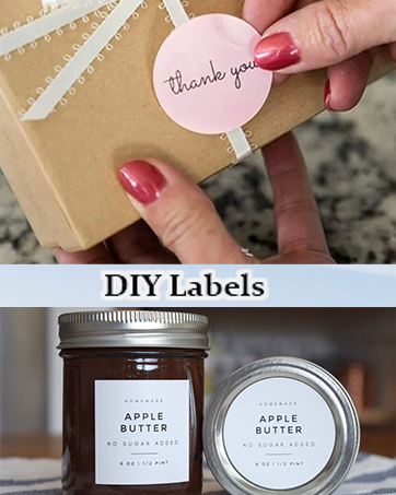 DIY labels