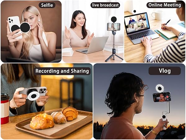multi functional selfie light