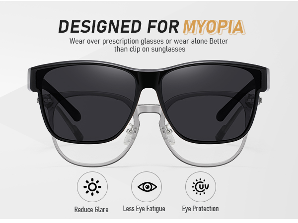 Polarized Sunglasses Fit Over Glasses