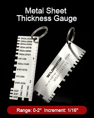weldingstop metal sheet thickness gauge