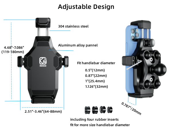 bicycle phone holder