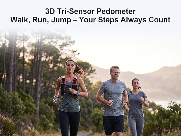 3D Pedometer for Walking