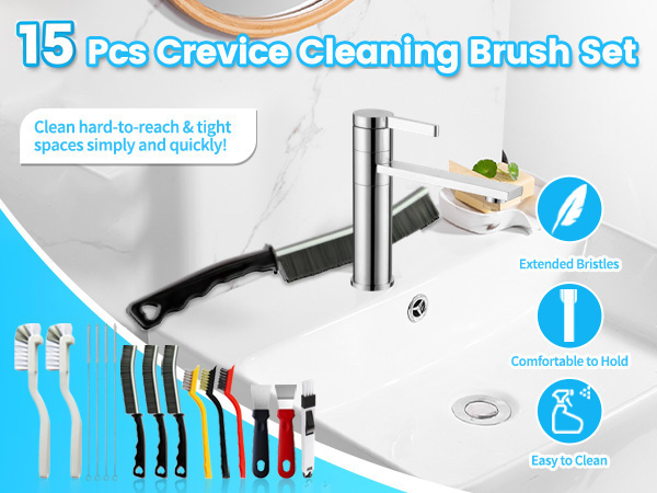Crevice Cleaning Brush Set