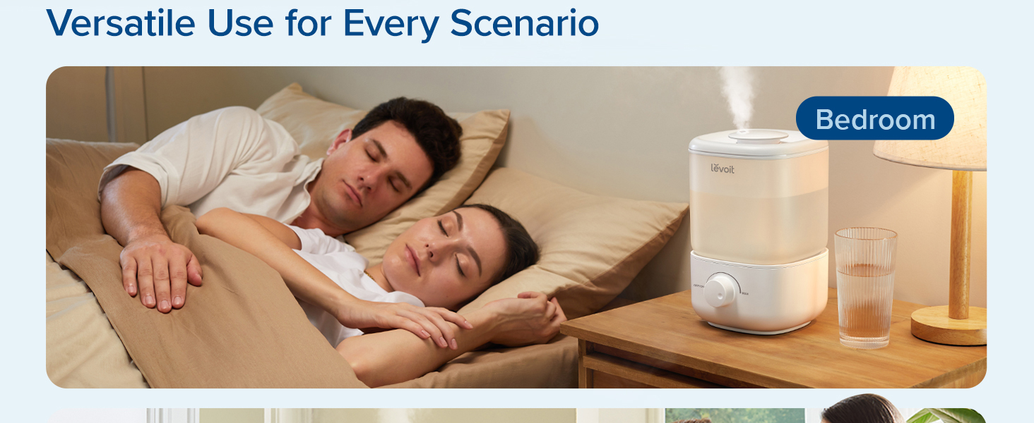 versatile use for every scenario: bedroom