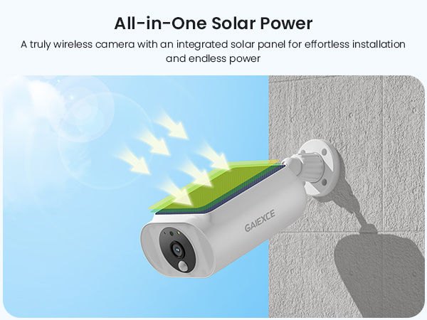 GAIEXCE Wireless Security Camera