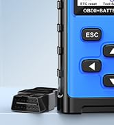 AUTOPHIX 2 in 1 OBD2 Scanner Battery Tester, BAS300 Plus Car Code Reader with 6V 12V 100-2000 CCA...