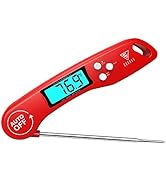 DOQAUS Digital Meat Thermometer, Instant Read Food Thermometer for Cooking, Kitchen Probe with Ba...