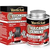 Chemical Vulcanizing Cement, All Purpose Tire Repair Vulcanizing Cement, Clear Rubber Cement Tire...