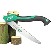 LAOA Folding Saw,10-inch Hand Pruning Saw for Tree Trimming,Camping, Gardening, Hunting Cutting W...