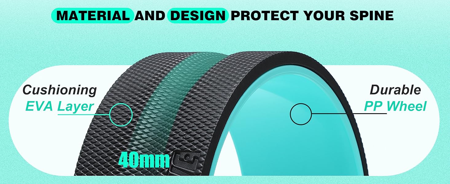 MATERIAl AND OESIGN PROTECT YOUR SPINE