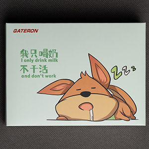 GATERON-Baby Kangaroo 2.0-Switch-Pre Lubed-Tactile-RGB-5 Pin-Mechanical Keyboard