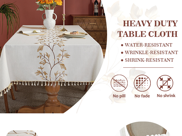 farmhouse tablecloth