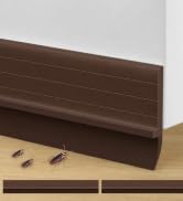 Door Draft Stopper-2Pcs-Brown