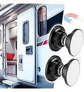 RV Magnetic Door Catch with Adhesives Screws - Easy to Install Camper Trailer Door Holder, Sturdy...