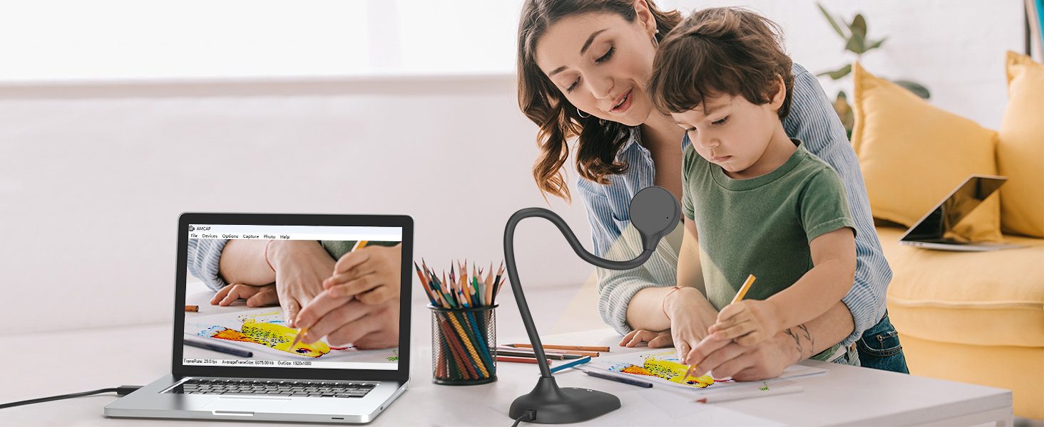 5MP document camera for teaching teachers classroom USB Camera for Teacher art gift webcam school